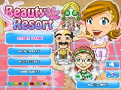 Beauty Resortのゲーム画面